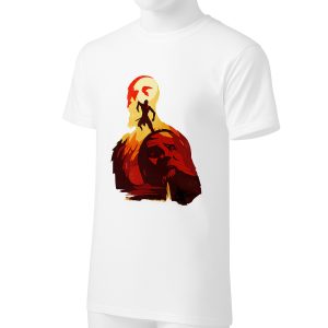تی‌شرت God of War طرح کریتوس