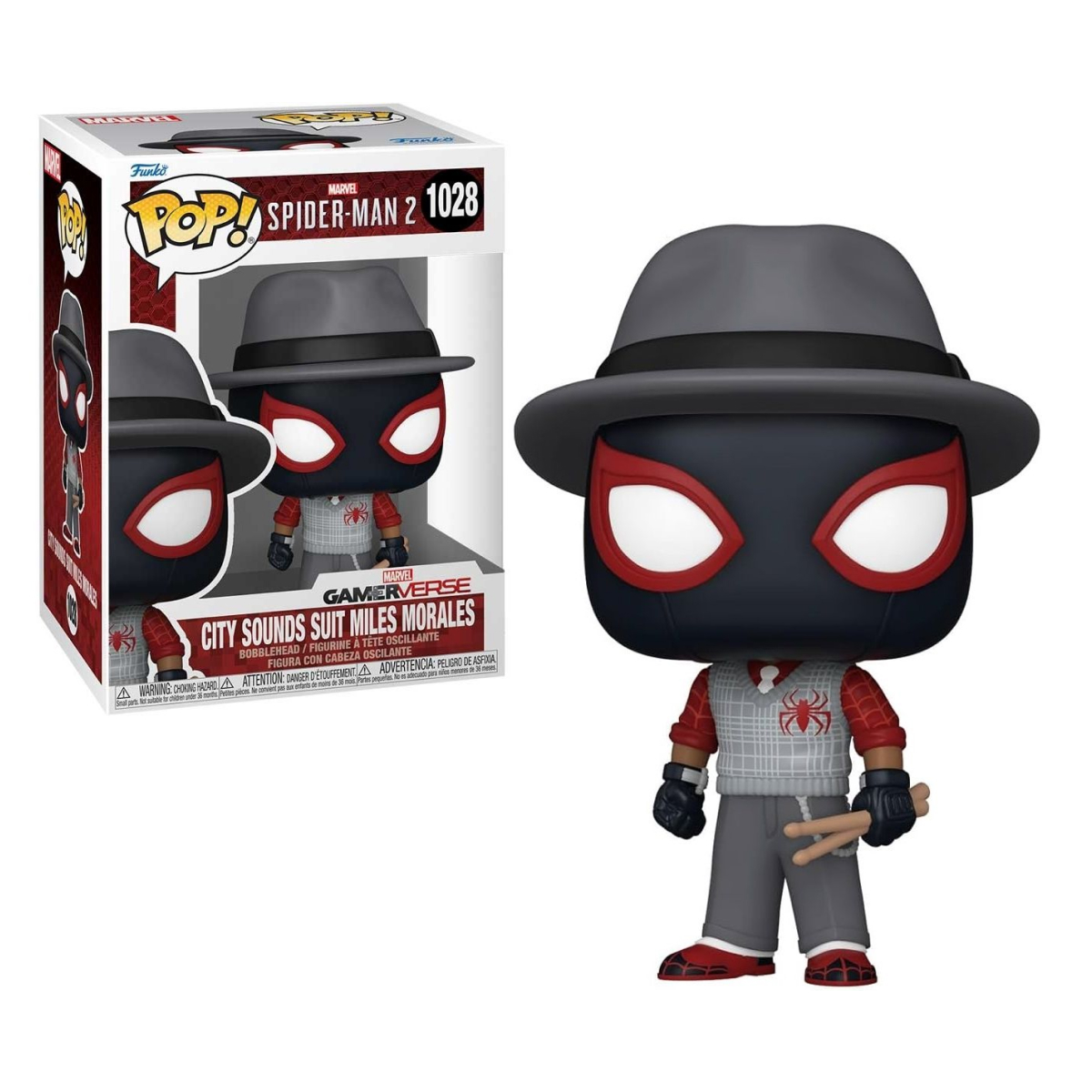 فیگور مایلز مورالز با لباس سیتی سوند