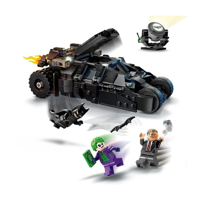لگو دی سی مدل ماشین بتمن مقابل تو فیس و جوکر