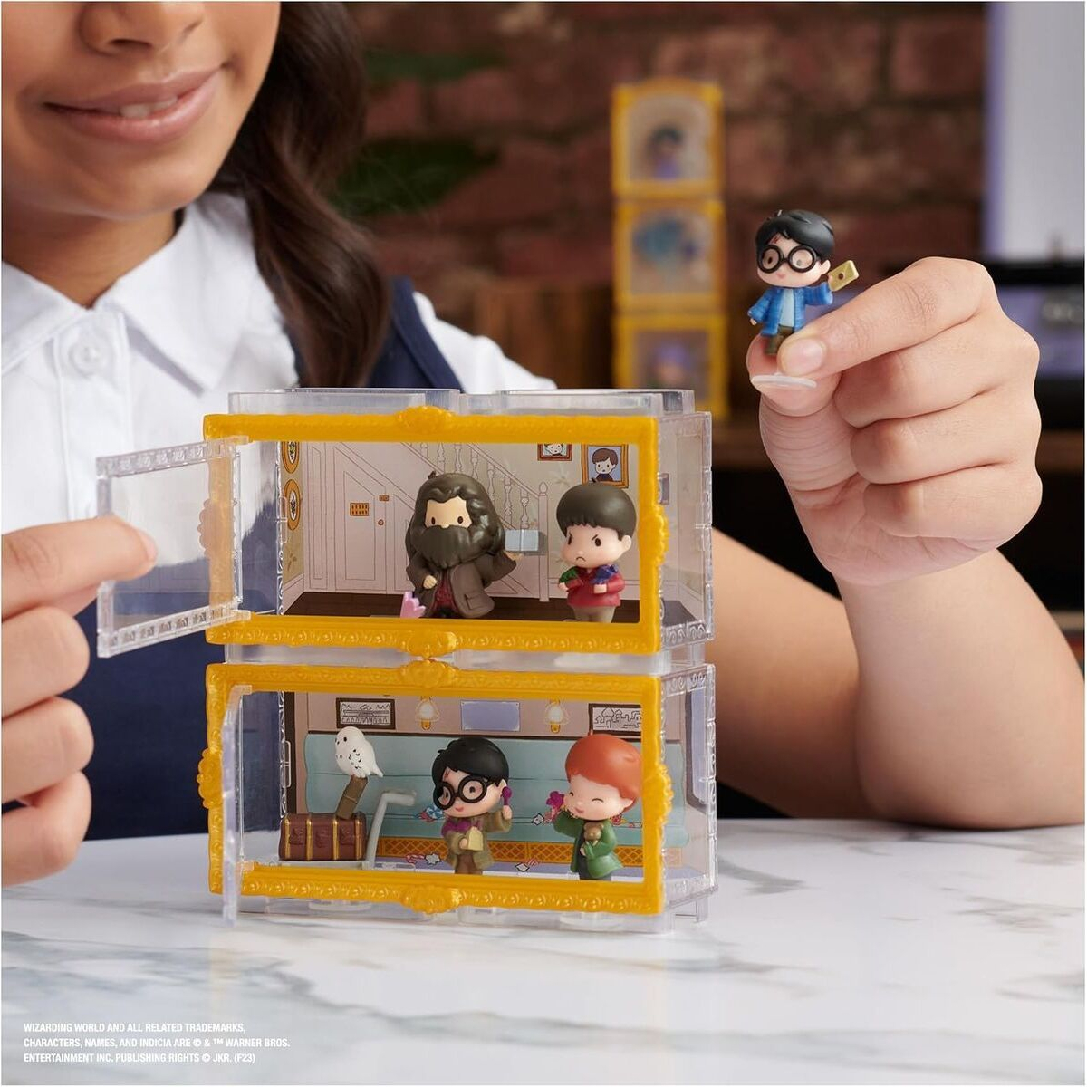 پک 3 تایی فیگور های مایکرو Harry Potter